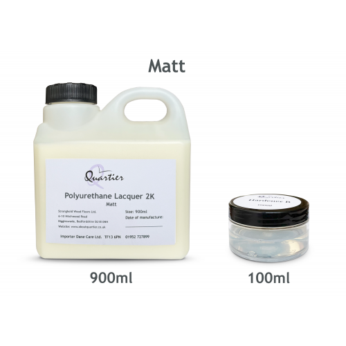 AboutQuartier Polyurethane Lacquer 2K Matt 1ltr  400.0103.1000 (DC)
